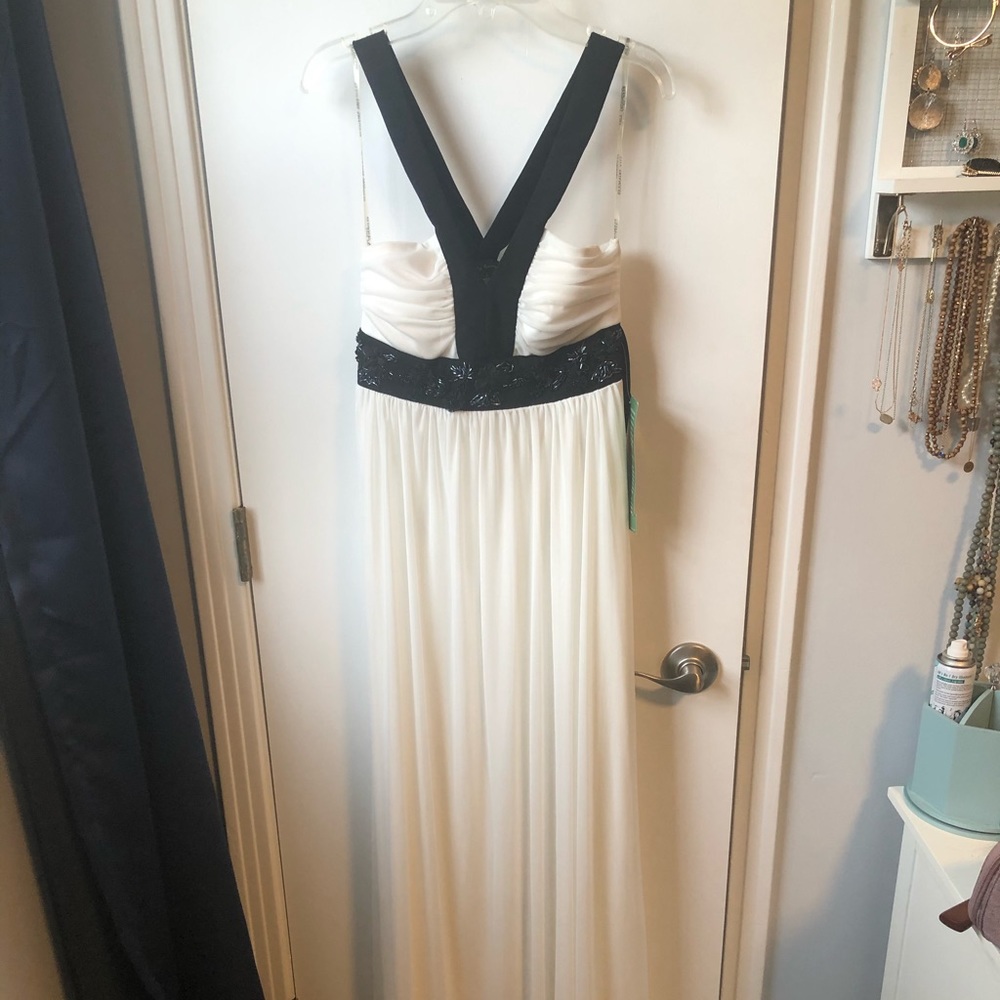 White Formal Gown